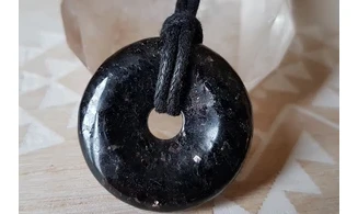 Nuumite Donuts pierre pendentif