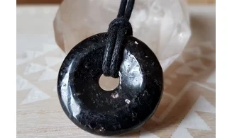Nuumite Donuts pierre pendentif