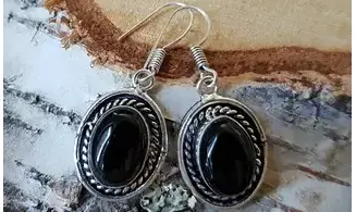 Onyx Noir pierre BO Argent