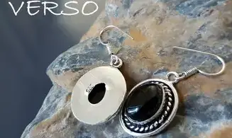 Onyx Noir pierre BO Argent