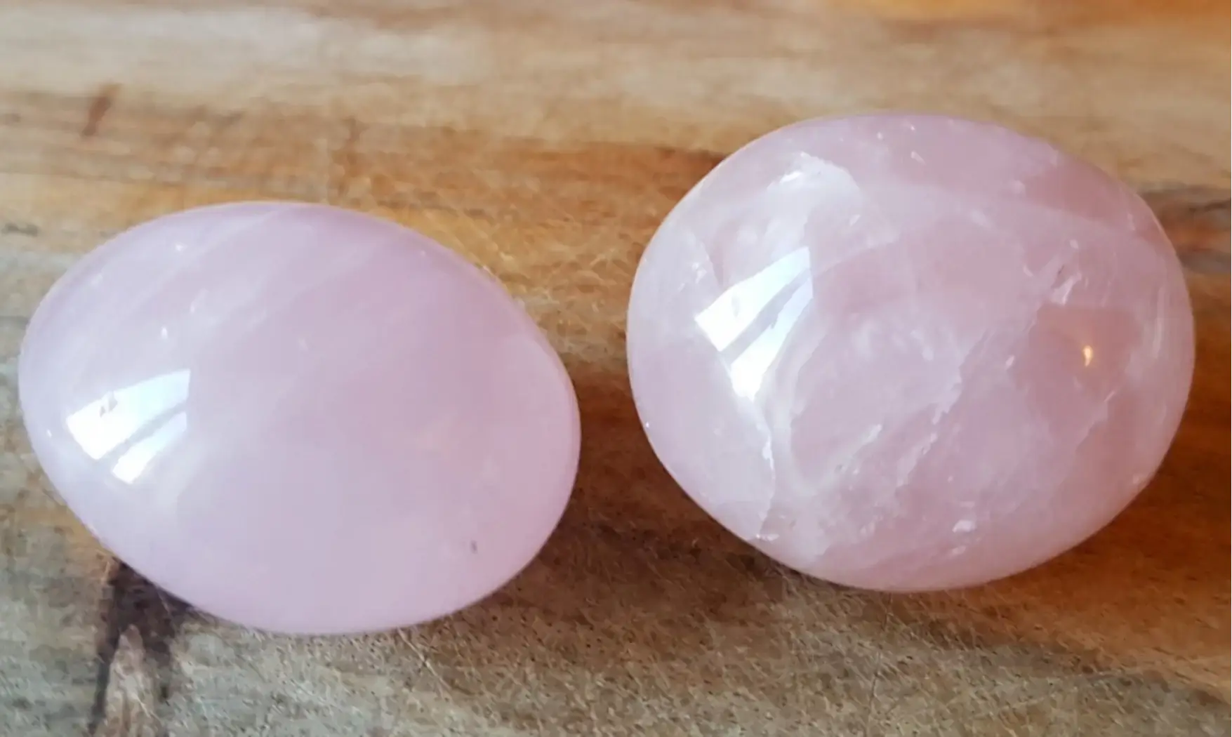 Quartz Rose Galet pierre roulée