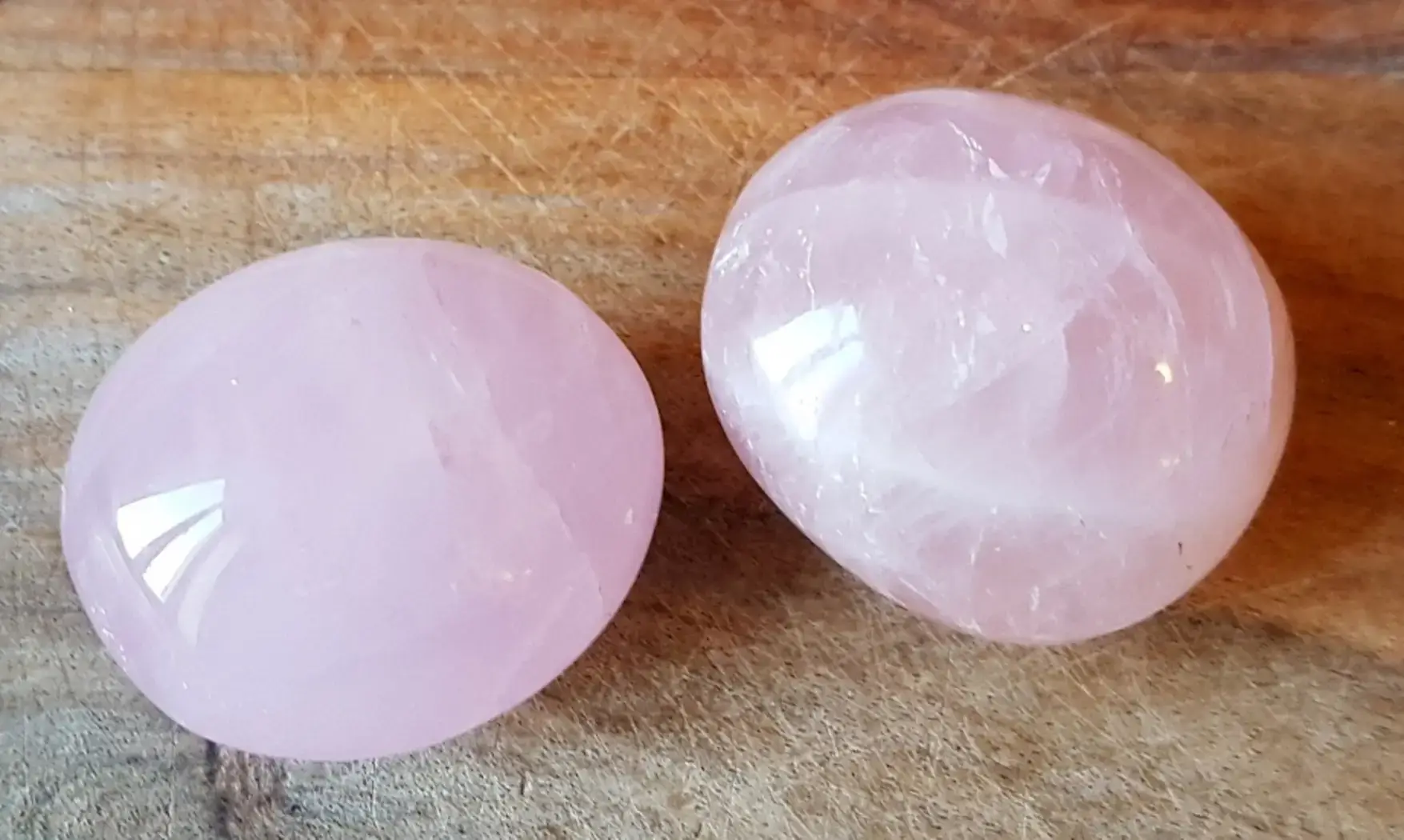 Quartz Rose Galet pierre roulée