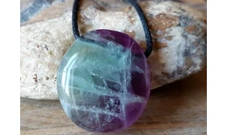 Fluorine Multicolore pierre percée 3