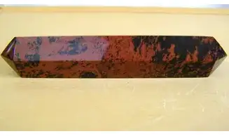 Obsidienne Acajou Bâton Massage pierre