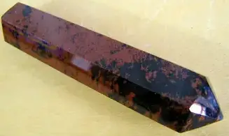 Obsidienne Acajou Bâton Massage pierre
