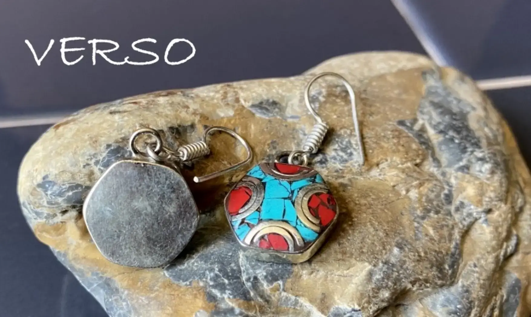 Turquoise Corail BO Tibétaine Argent