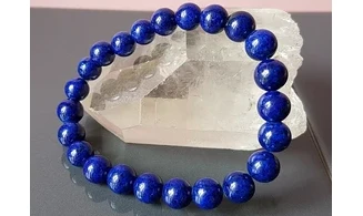 Lapis lazuli pierres Boules bracelet