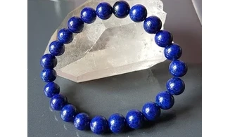 Lapis lazuli pierres Boules bracelet
