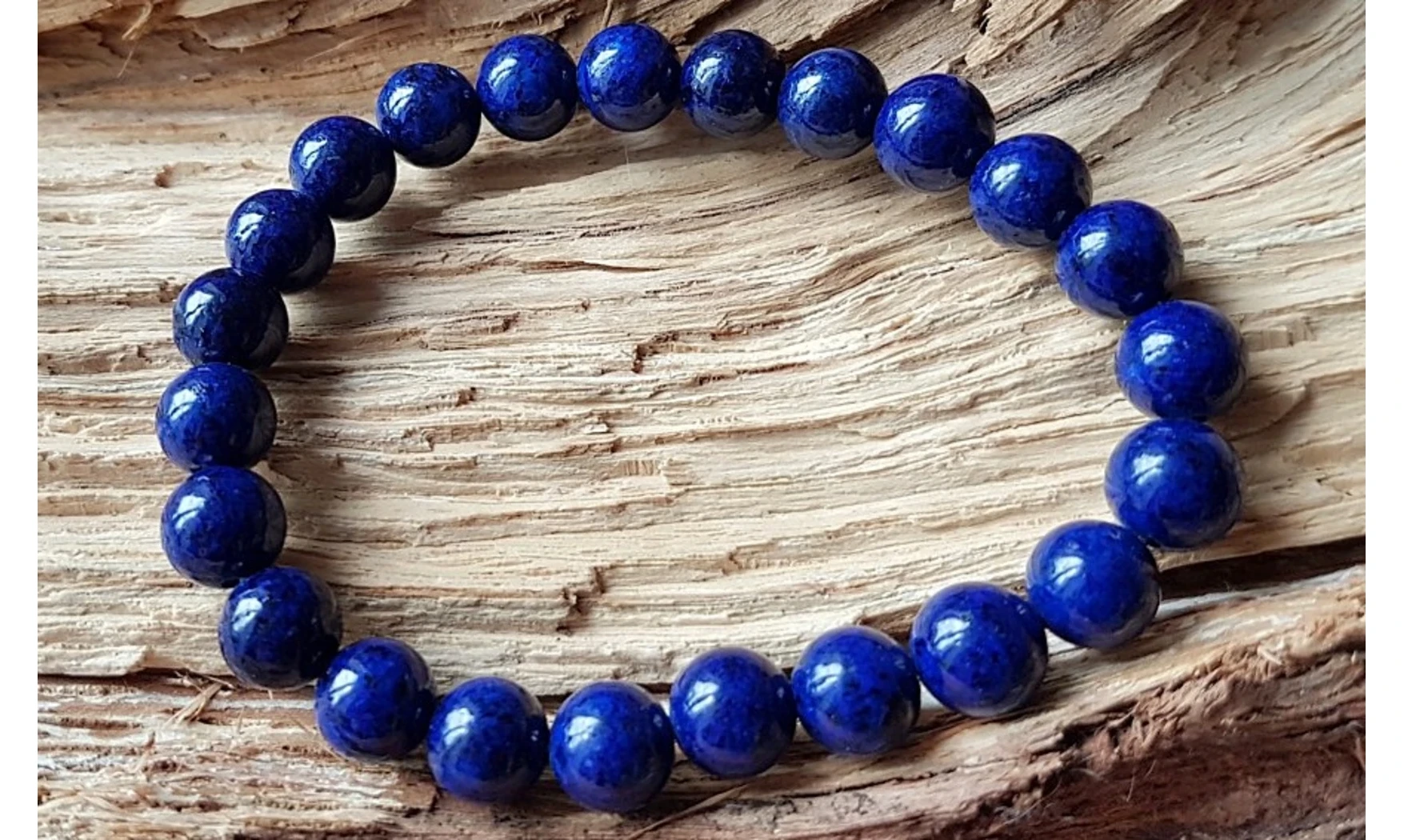 Lapis lazuli pierres Boules bracelet