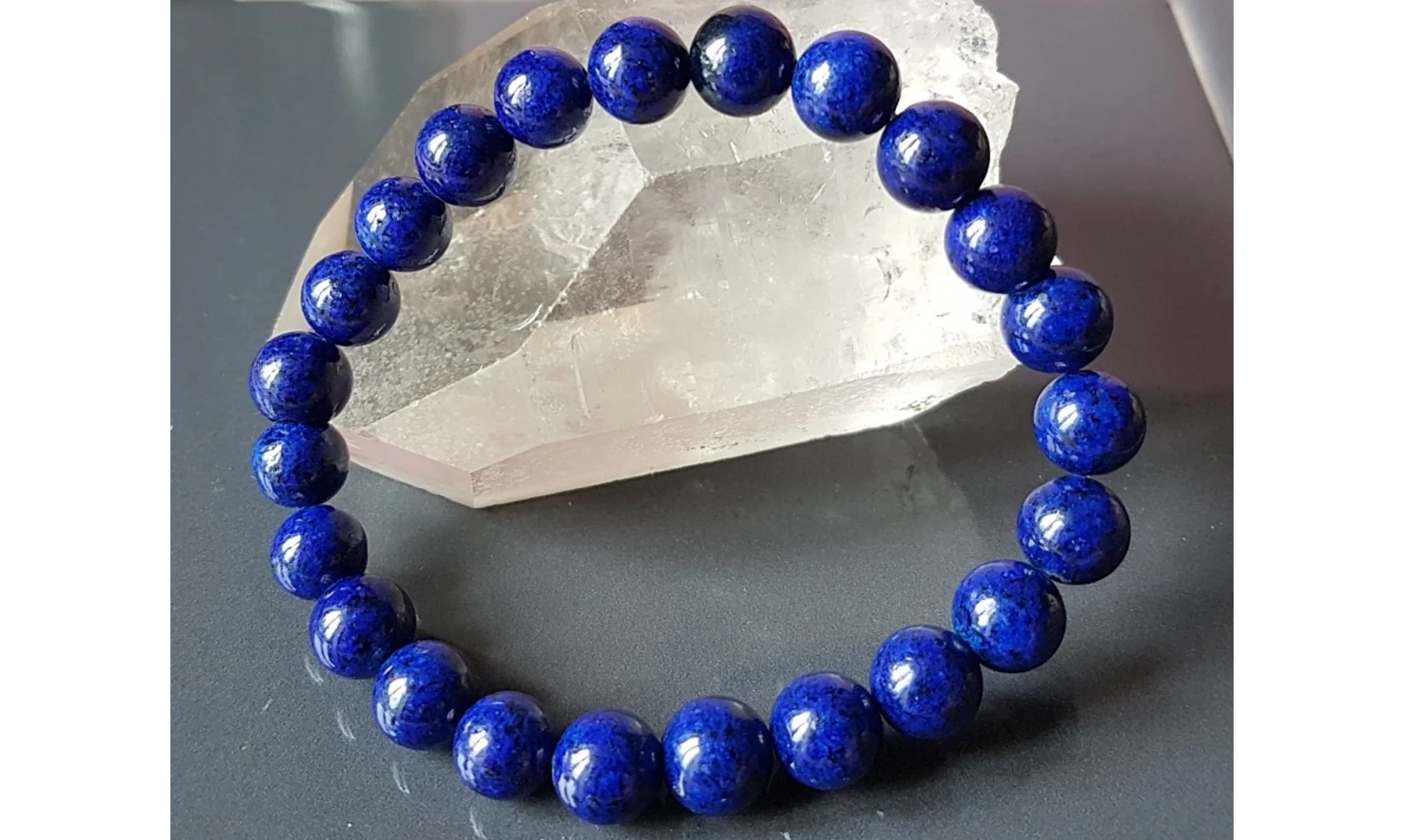 Lapis lazuli pierres Boules bracelet