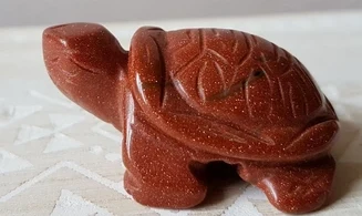 Goldstone Turtle stone