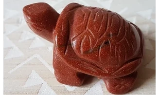Goldstone Turtle stone