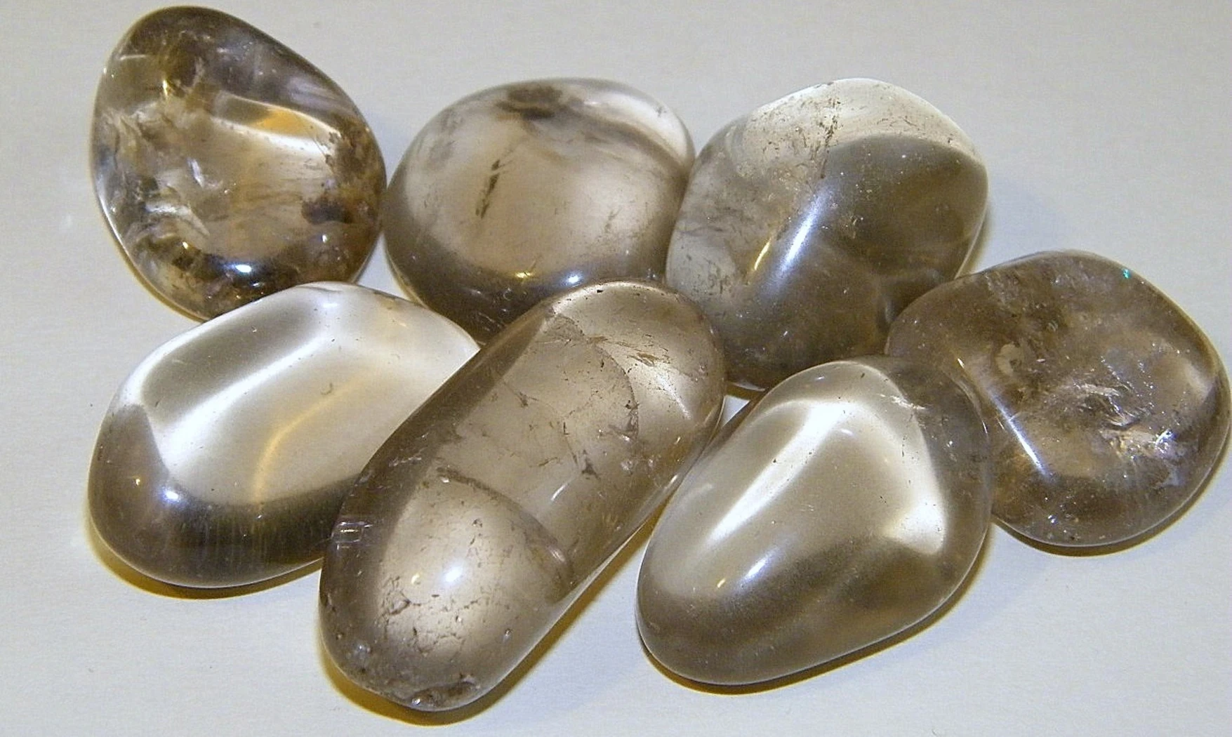 Quartz Fumé pierre roulée