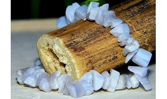 Blue Chalcedony Chips Bracelet