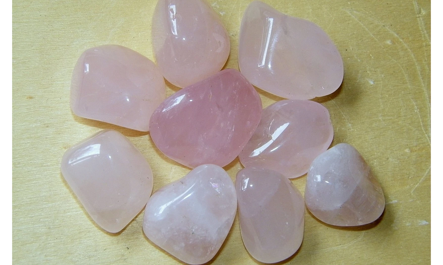 Quartz Rose pierre roulée