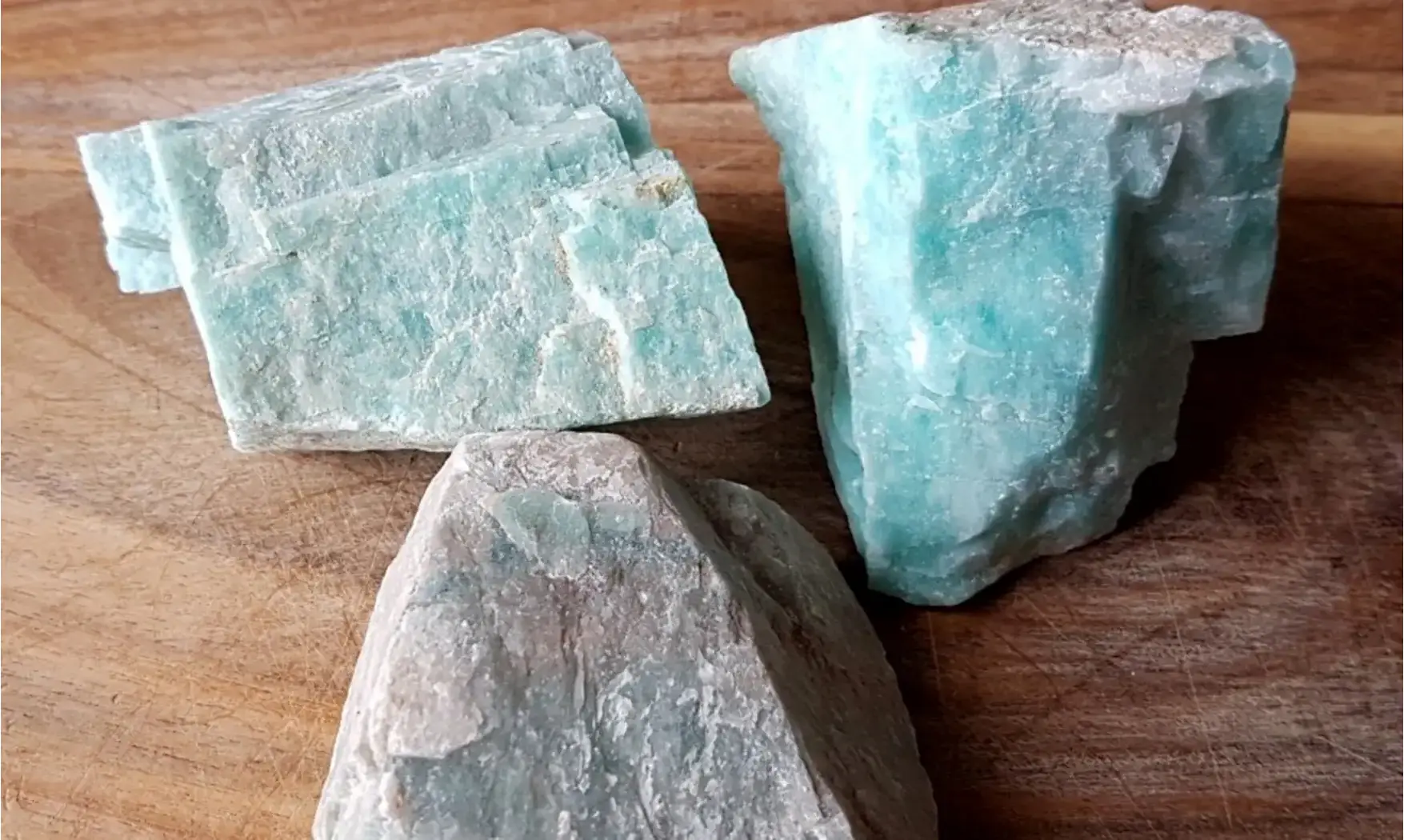 Amazonite du Brésil Pierre Brute