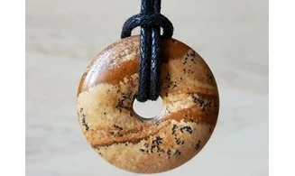 Jaspe Paysage Donuts pierre