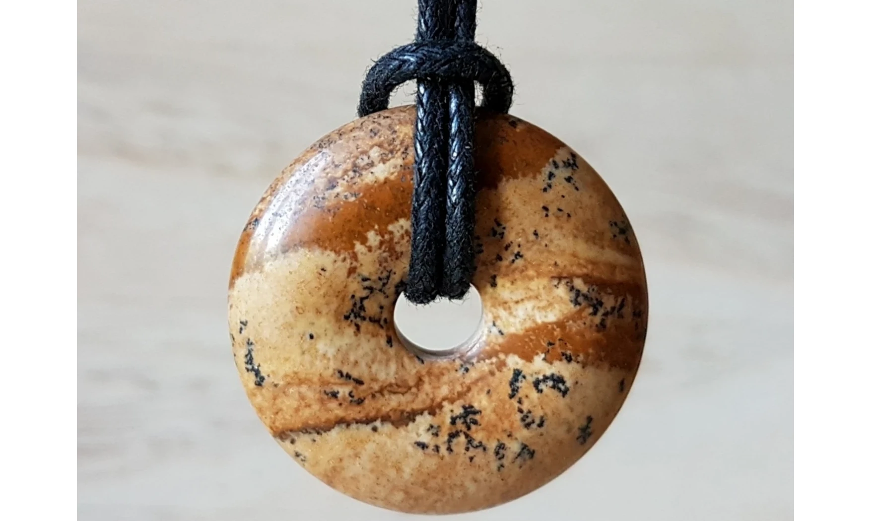 Jaspe Paysage Donuts pierre