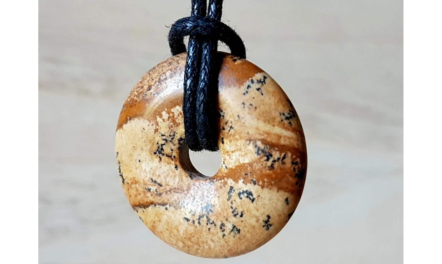 Jaspe Paysage Donuts pierre