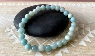 Amazonite Bracelet Round beads