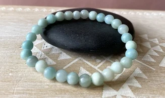 Amazonite Bracelet Round beads