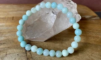 Amazonite Bracelet Round beads