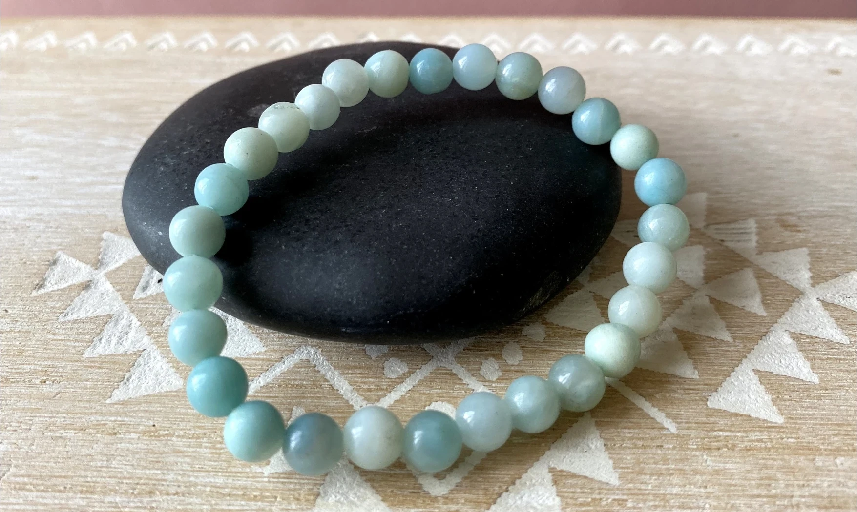 Amazonite Bracelet Round beads