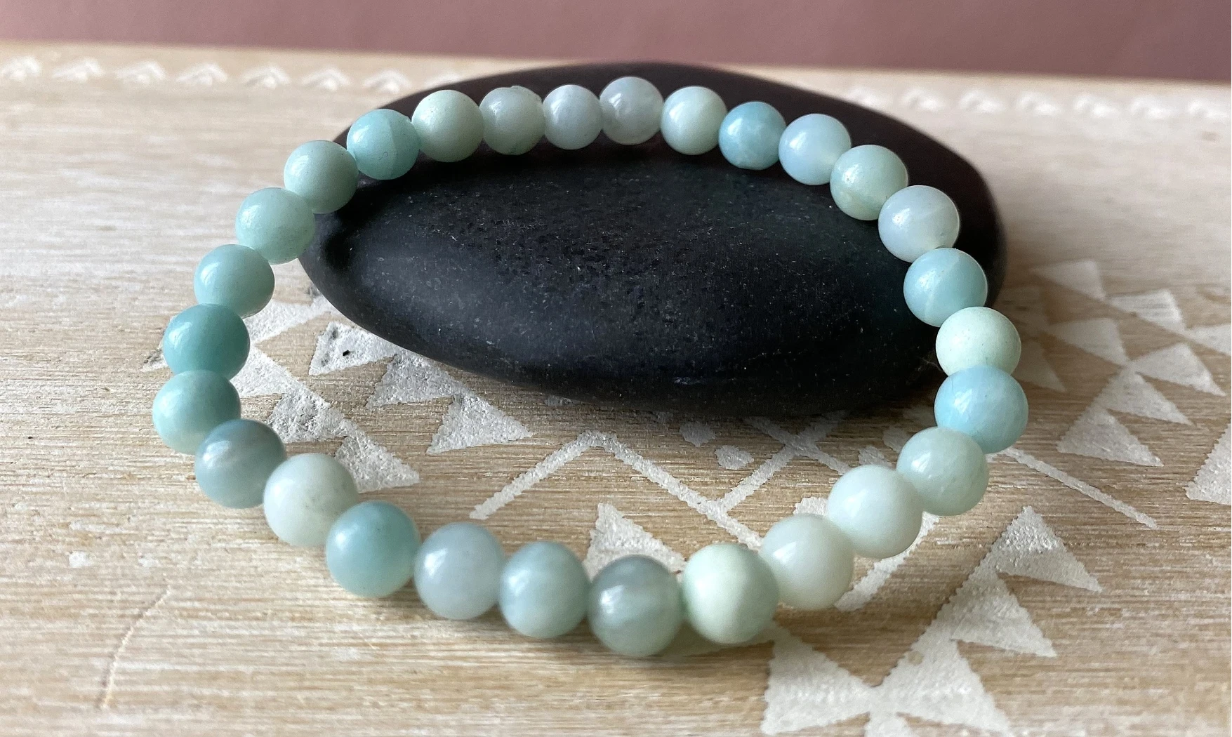 Amazonite Bracelet Round beads