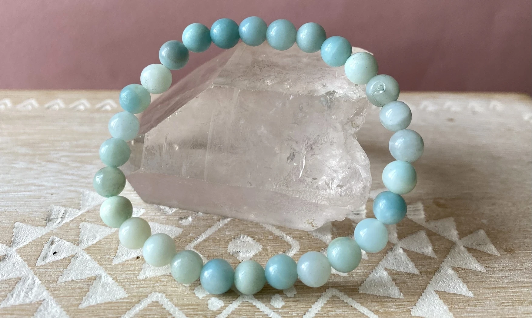 Amazonite Bracelet Round beads