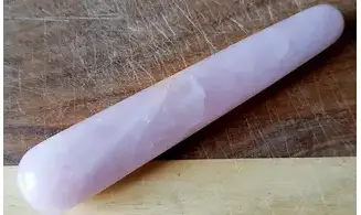 Quartz Rose Bâton Massage pierre