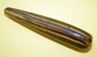 Tiger Eye – Gold Massage Wand