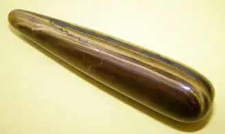 Tiger Eye – Gold Massage Wand