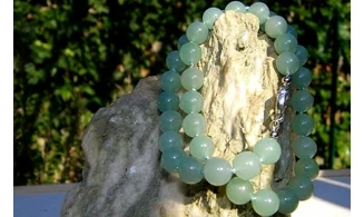 Green Aventurine Round beads Necklace
