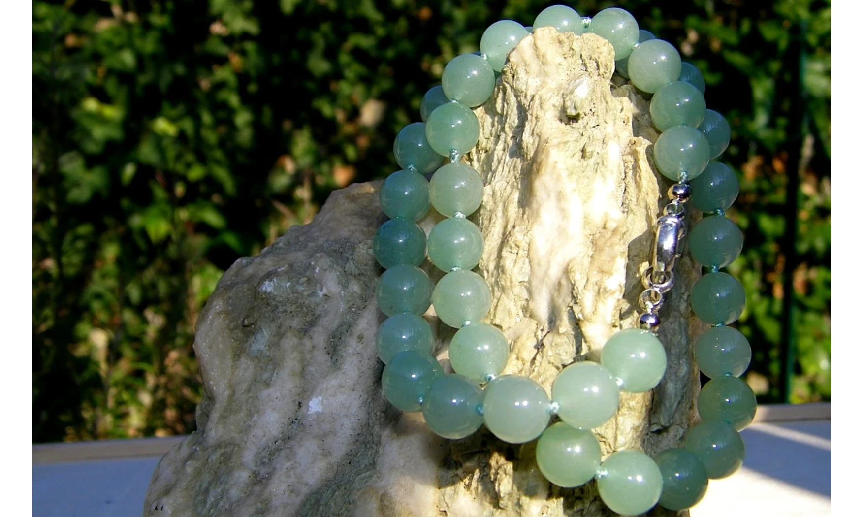 Green Aventurine Round beads Necklace