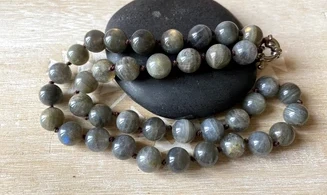 Labradorite Round beads Necklace