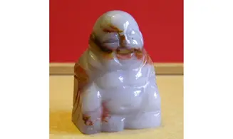 Agate Bouddha pierre