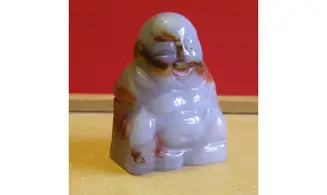 Agate Buddha stone