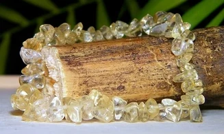 Citrine pierres Baroque bracelet