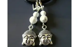 BO Howlite pierre Bouddha