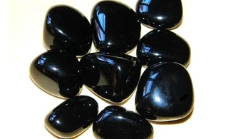 Obsidienne Noire pierre roulée