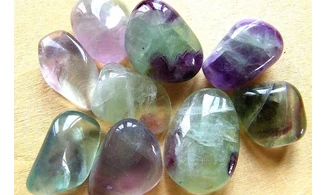 Rainbow Fluorite Tumbled Stone