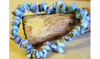 Larimar Chips Bracelet