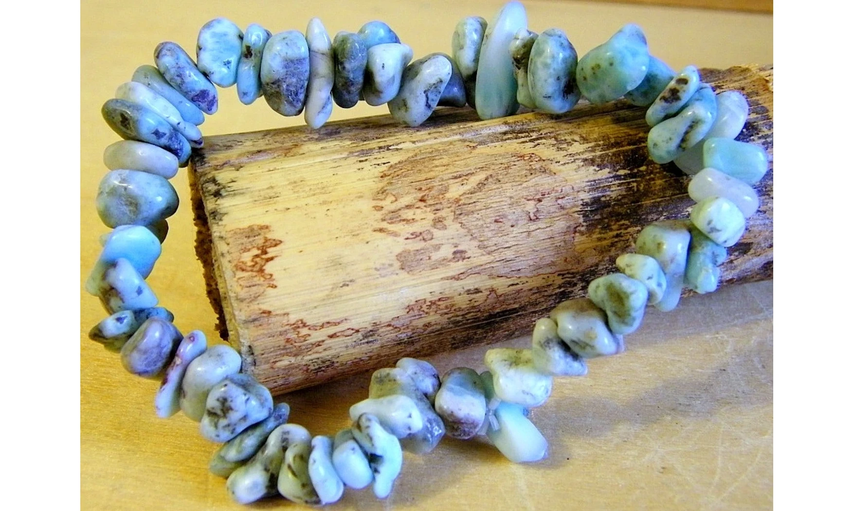 Larimar Chips Bracelet