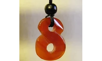 Cornelian Infinity pendant