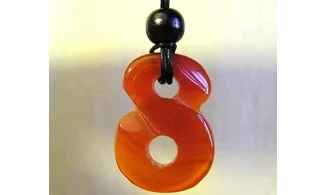 Cornelian Infinity pendant