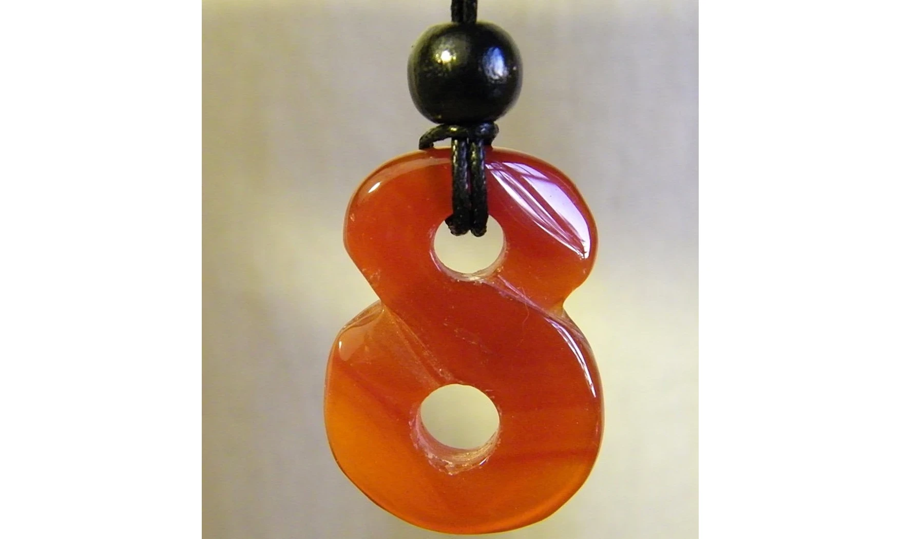 Cornaline Infini Pendentif pierre