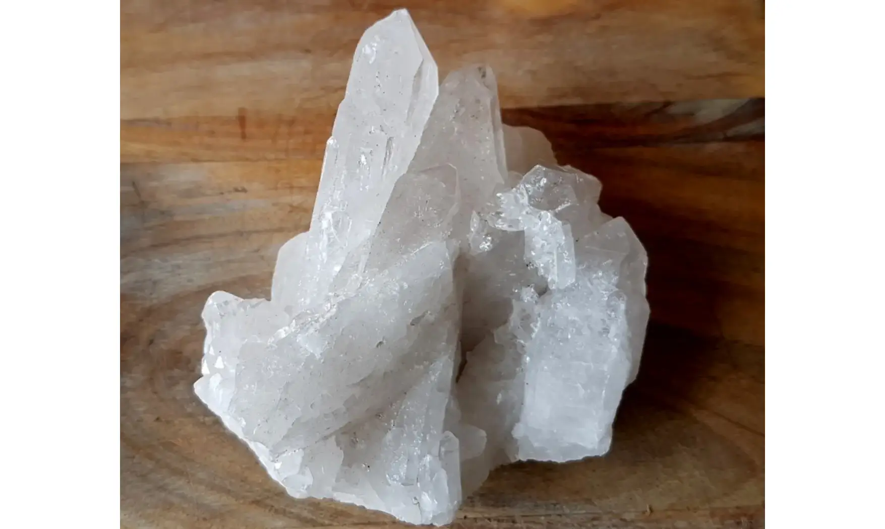 Cristal de roche Gerbe Pierre Brute 14