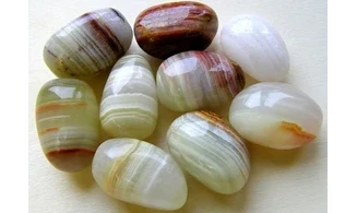 Aragonite pierre roulée
