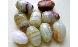 Aragonite pierre roulée