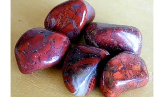 Brecciated Jasper Tumbled Stone